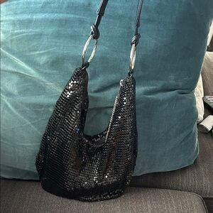 Sequin Black Women's Bag